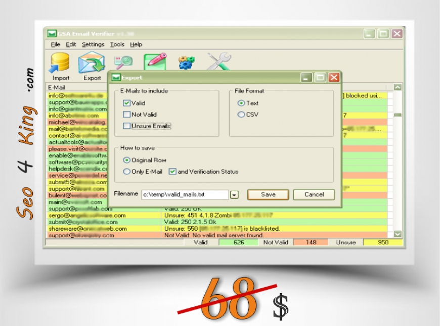 GSA Email Verifier 2.85
