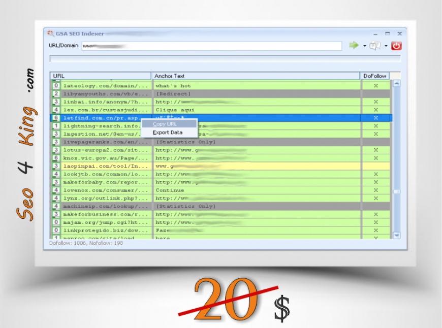 GSA SEO Indexer 1.98